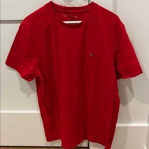 Red Tommy Hilfiger Shirt